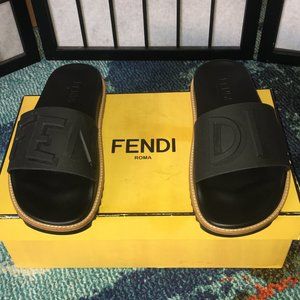 *real* FENDI FLIP FLOPS size 8.5